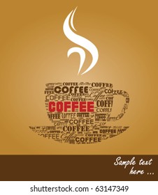 typography coffee