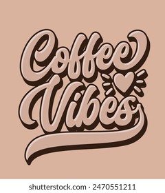 Typography coffee quote for print on t shirt mug pillow craft  vector file.