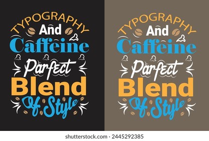 Typography coffins t shirt design is creative.
