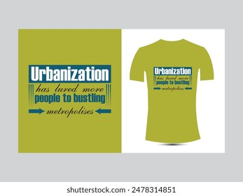 Tipografía: Plantilla de diseño creativo de camisetas.