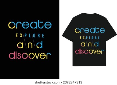 Typography and Creative  T-shirts Design