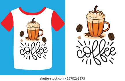 Typography custom coffee t shirt design ,motivational typography t-shirt design, Positive quotes t-shirt design, Coffee t shirt design.