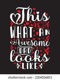 Typography custom T-shirt Design Be patient dad