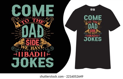 Typography dad t-shirt design, Dad t-shirt