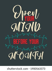 Typography design, Beautiful t-shirt design.
