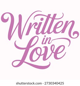 typography design for Valentine’s Day 