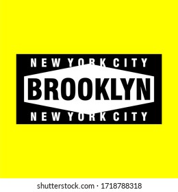 TYPOGRAPHY DESIGN, NEW YORK CITY, BROOKLYN, WORDS DESIGN FOR T SHIRT AND SCREEN PRINTING