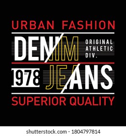 typography design for printing on shirts and for other uses, vector image