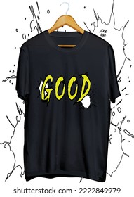 typografisches Design stilvolle T-Shirt und Bekleidung trendig Design, Typografie, Druck, Vektorgrafik.