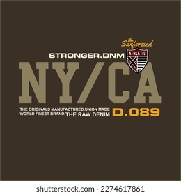 typography design vector for t-shirts concept