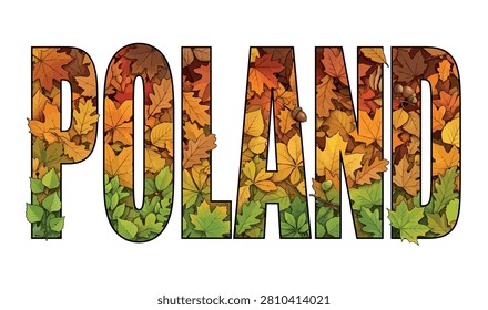 Typography design of the word 
