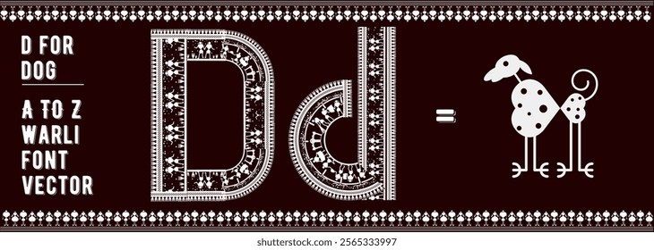 typography design, Worli  fants, A to Z Worli font new Modern style fonts, Lower and upper font D, logo