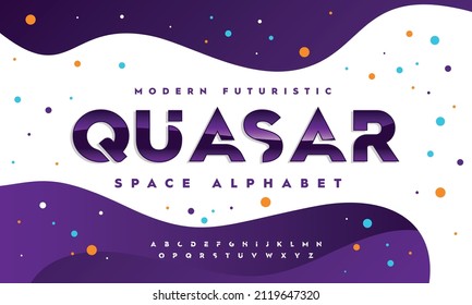 Typography display font alphabet. Modern fonts vector illustration. Typeface display.