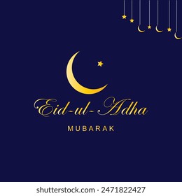 Typography Eid Mubarak Eid Al-Adha Eid Saeed, Eid-al-Adha text Calligraphy