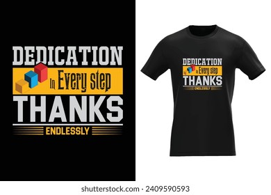 Typography Employee Appreciation Day Tshirt Design