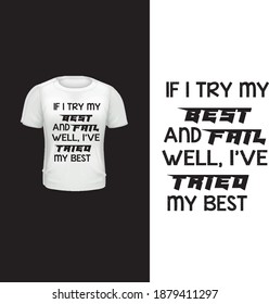Typography engineer t shirt design