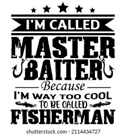 Typography Fishing T Shirt Design