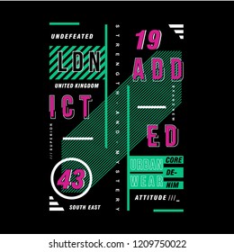 typography graphic t shirt