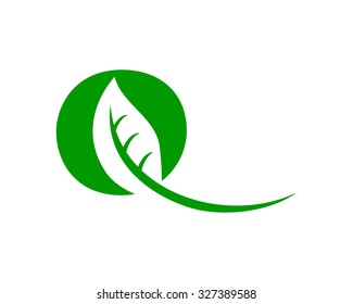 typography green leaf leaves plant 2