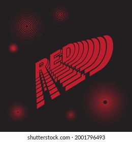 Typography with halftone background. You can use it wall-decor as well.