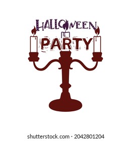 Typography Halloween t-shirt vector design 