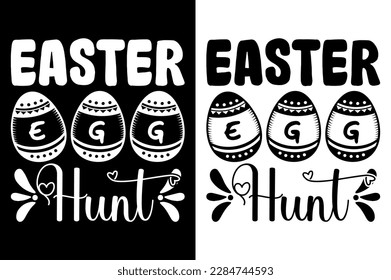Typography Happy Easter day t shirt design free template