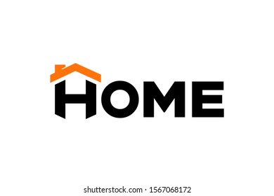 typography of HOME ready for use