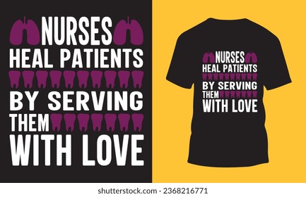typography, hunting,nurse, doctor,t-shirt design.just t-shirt design