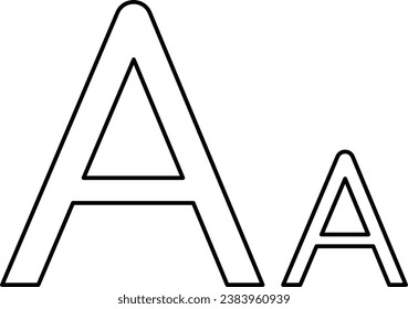 Typography icon , Graphic Design icon