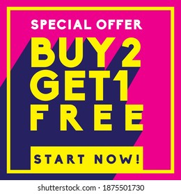 Idea de tipografía para afiche de promoción de ofertas especiales, ilustración vectorial, eventos especiales, tiempos especiales, compras en línea. Plantillas de banner. Aumente sus ventas comerciales con este concepto. Diseño plano