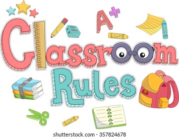 Classroom Rules Images, Stock Photos & Vectors | Shutterstock