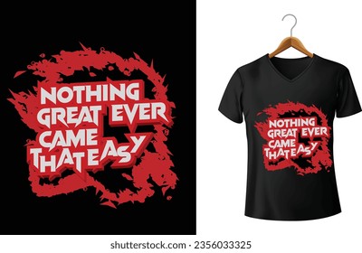 typography illustration t shirt design