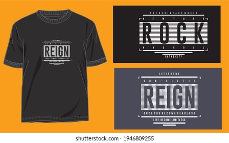 typography and illustration vector for design t shirt concept