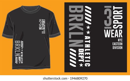 Typografie und Illustrationsvektor für Design-T-Shirt-Konzept