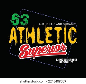 Typography image vector illustration for t shirt or advertising