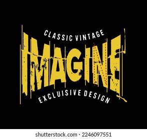  Typography image vector illustration for t shirt or advertising