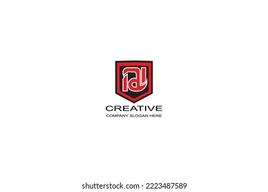 Typography Initial N + A Monogram Logo Vector Design