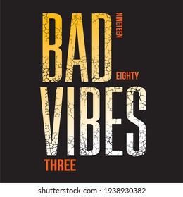 Typography Lettering Poster Vector for Design Concept
