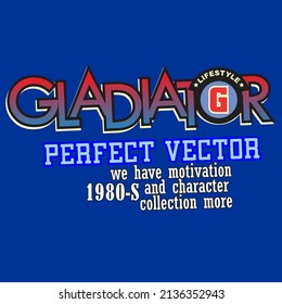 typography lettering suitable for print design vector illustration of text graphics. suitable for the design of shirts, hoodies, etc.t-shirt design