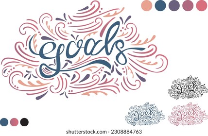 Schrift, Schrift gut.
Erstellen Sie Vorlagendaten mit Typografie, Schriften und Schriften als Hauptbild.