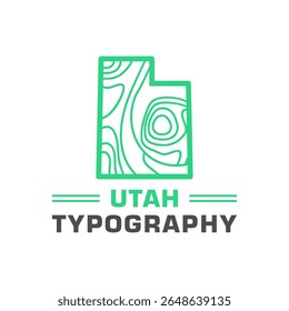 Línea de tipografía Diseño de logotipos Movimiento de tierras en Utah