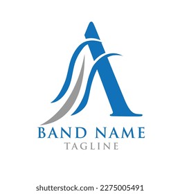 a typography logo design alphabet
