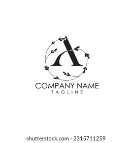alfabeto de diseño de logotipo de tipografía