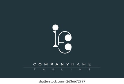 IE Typography Logo Design. Stylish monogram design depiction featuring the letters I and E combined in an artistic signature style, delivering a unique and creative visual representation.