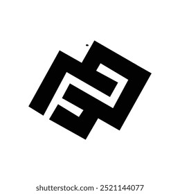 Typography logo design template background