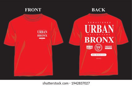 typography and logo vector for design t shirt concept