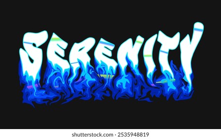 Typography Melting Font Vector Design, and Graphics Design For Tshirt, Streetwear, urban style, poster, and sticker
