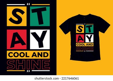 Typography Minimal T shirt Design