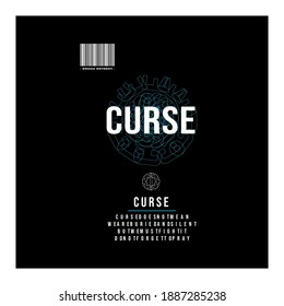 Typografía Minimalis y diseño simple moderno, uso comercial de color azul