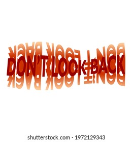 Typography Minimalis and Modern Simple Design, Color is Brick Red Commercial Use